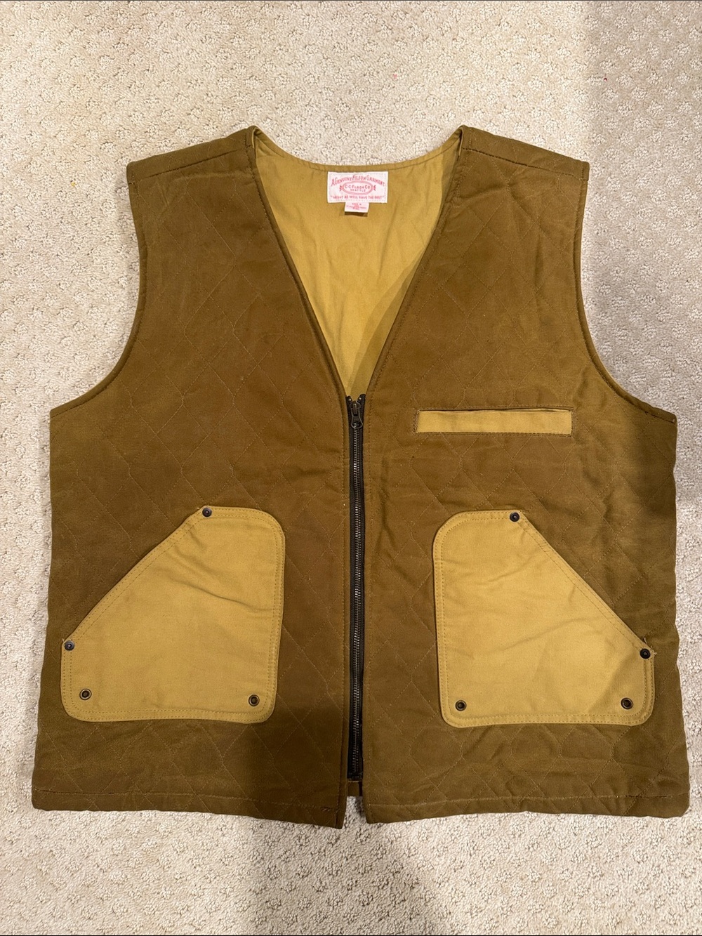 Filson Queets Quilted Vest